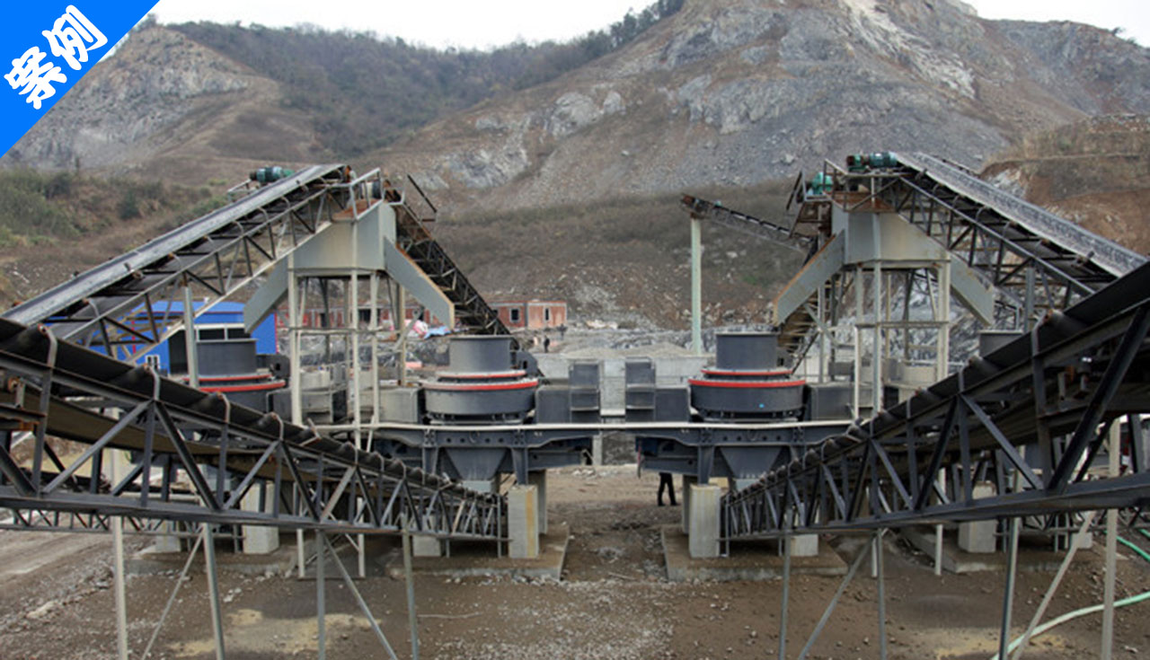 时产100吨河卵石制砂机设备配置